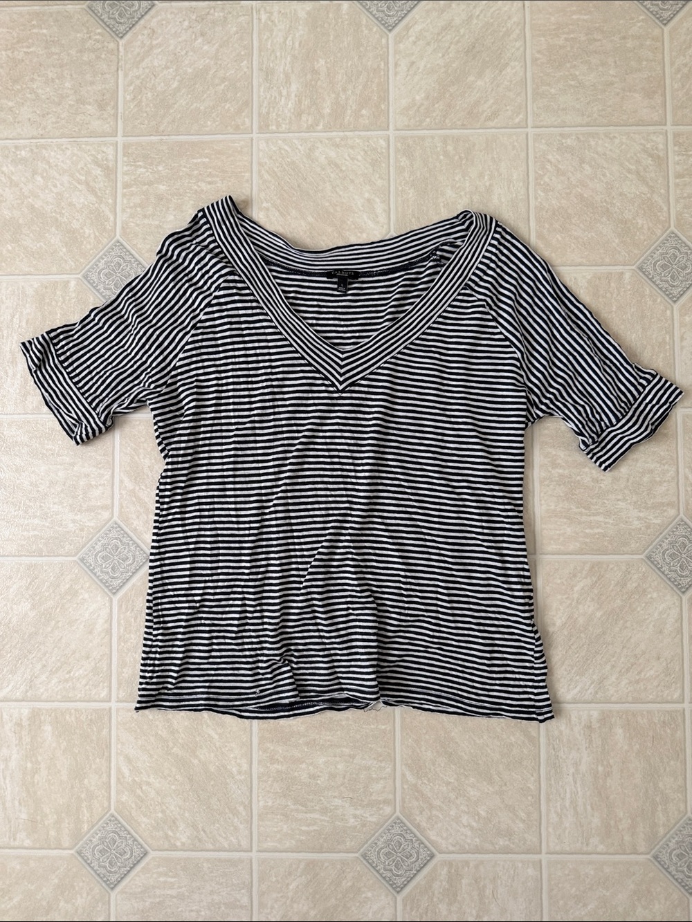 Talbots Striped Top